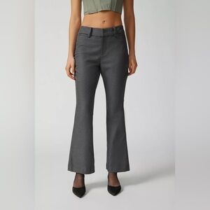 UO Jamie Flare Trouser Pant Size 10| Tailored Flare Leg Career Workwear Chic